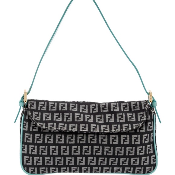 Fendi Handbags - FENDI Zucchino FF Baguette